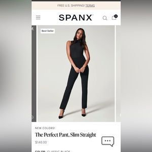 Spanx Perfect Pant-Slim Straight